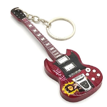 Sleutelhanger gitaar  Angus Young  ACDC