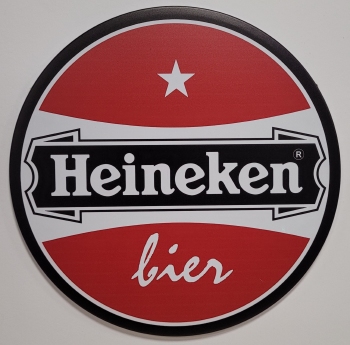 Heineken Bier rood wit rond