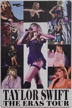 Taylor Swift Eras Tour wandbord van metaal
