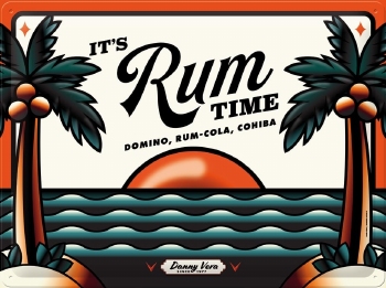 Danny Vera RUM time wandbord relief